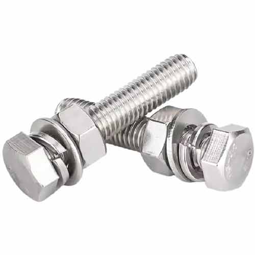 M4 M5 M10 Bolt and Nut Screw Washer DIN912 DIN933 Metric Stainless Steel Galvanized Hex Bolt