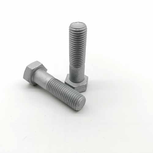 Hex head screw class 8.8 steel Zinc flake coated Nuts and Bolts